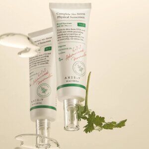 AXIS-Y Complete No-Stress Physical Sunscreen SPF 50+ PA++++ Korean beauty NWT
